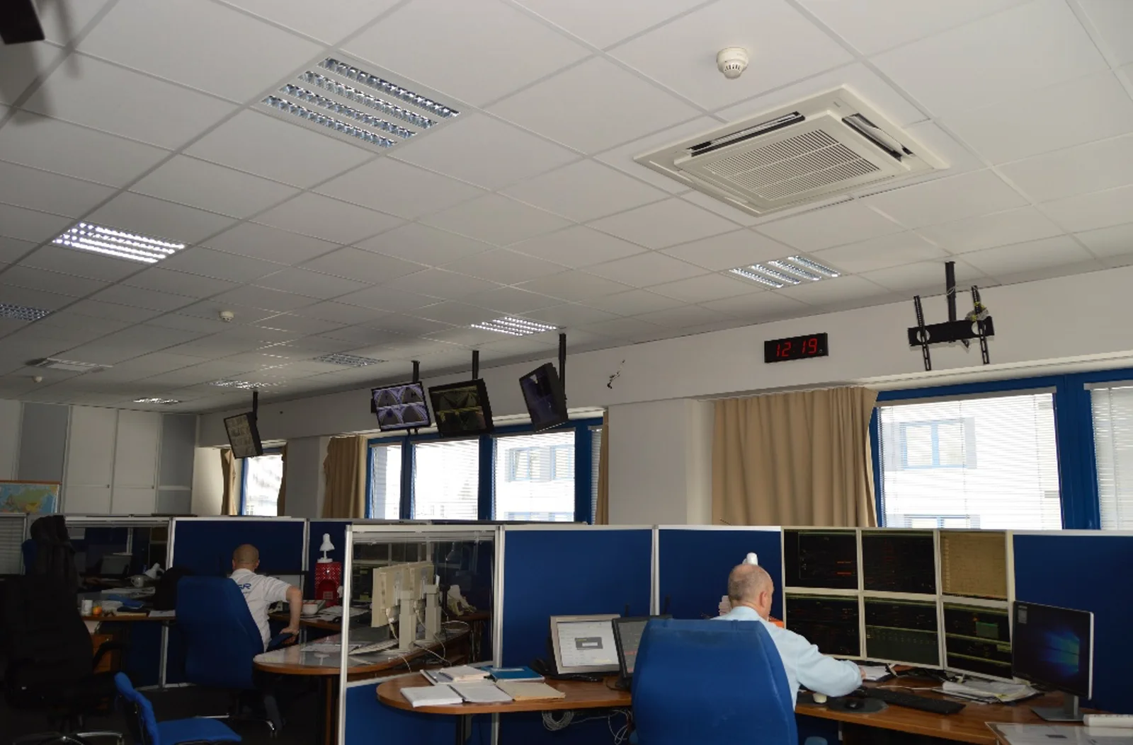 Control centre and connected monitoring systems