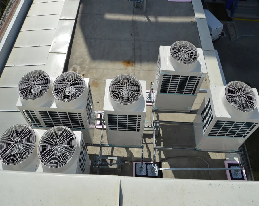 Rooftop cooling equipment